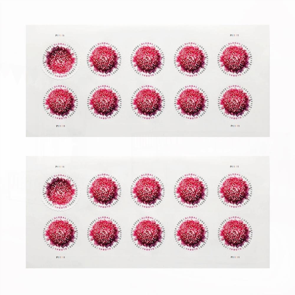 2020 US Global Chrysanthemum Forever Stamps